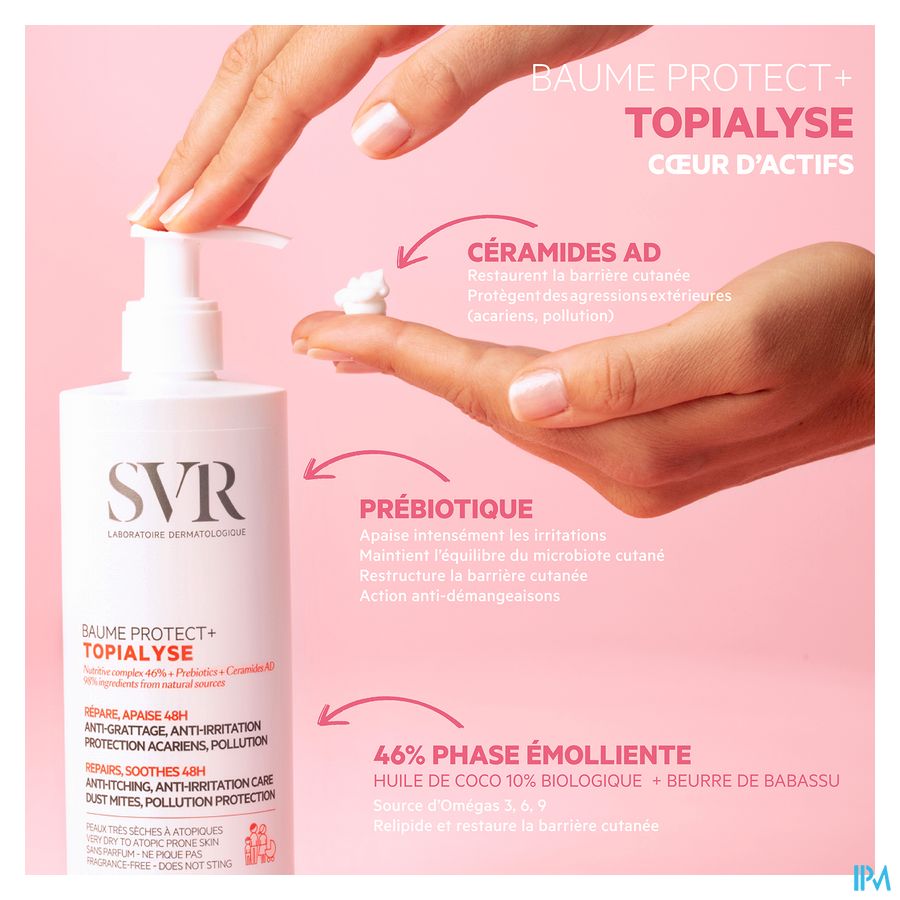 Svr Topialyse Baume Protect+ 400ml 5