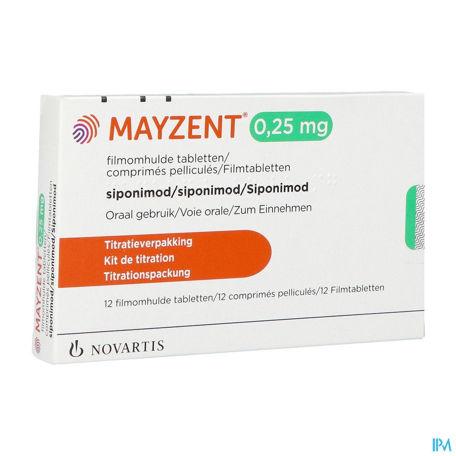 Mayzent 0.25 mg filmomh. tabl. 12