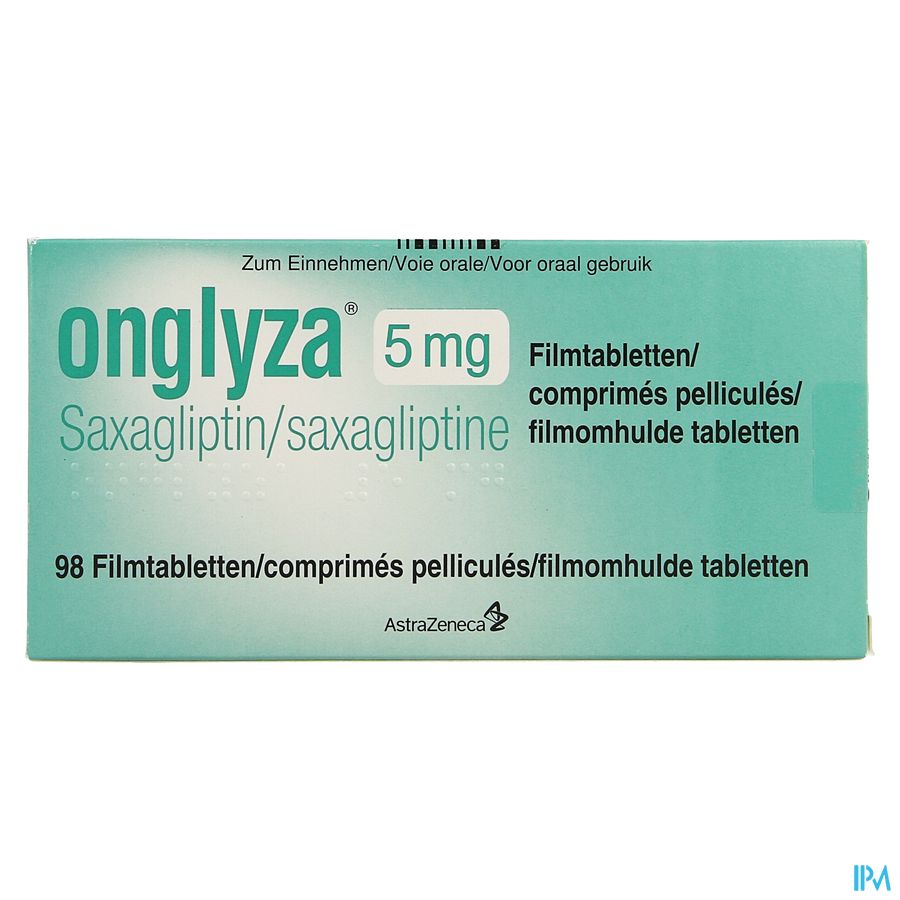 Onglyza 5mg Filmomh Tabl 98 X 5mg Onglyza 5mg Filmomh Tabl 98 X 5mg