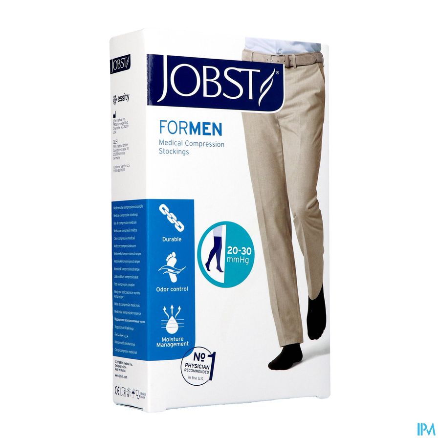 Jobst For Men K2 20-30 Agh Zwart M 1p 7526200