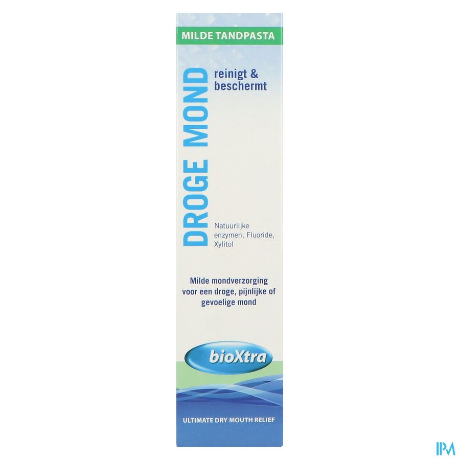 Bioxtra Droge Mond Tandpasta Zacht Tube 50ml 3
