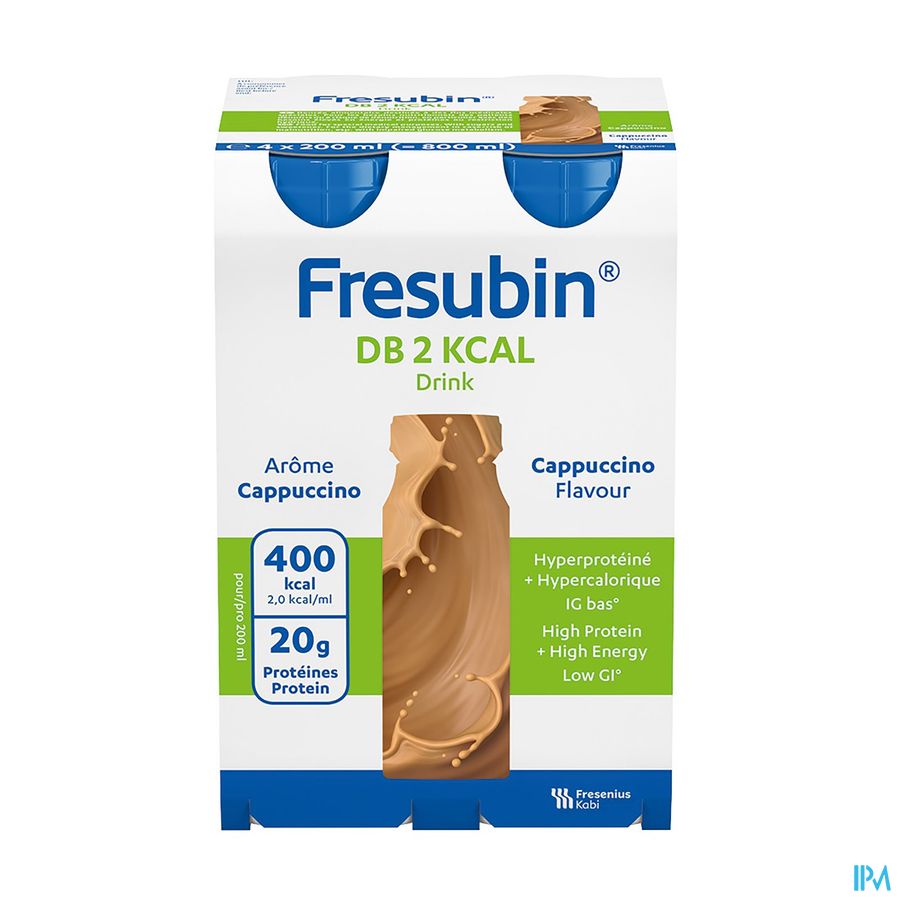 Fresubin Db 2 Kcal Drink Cappuccino 4x200ml