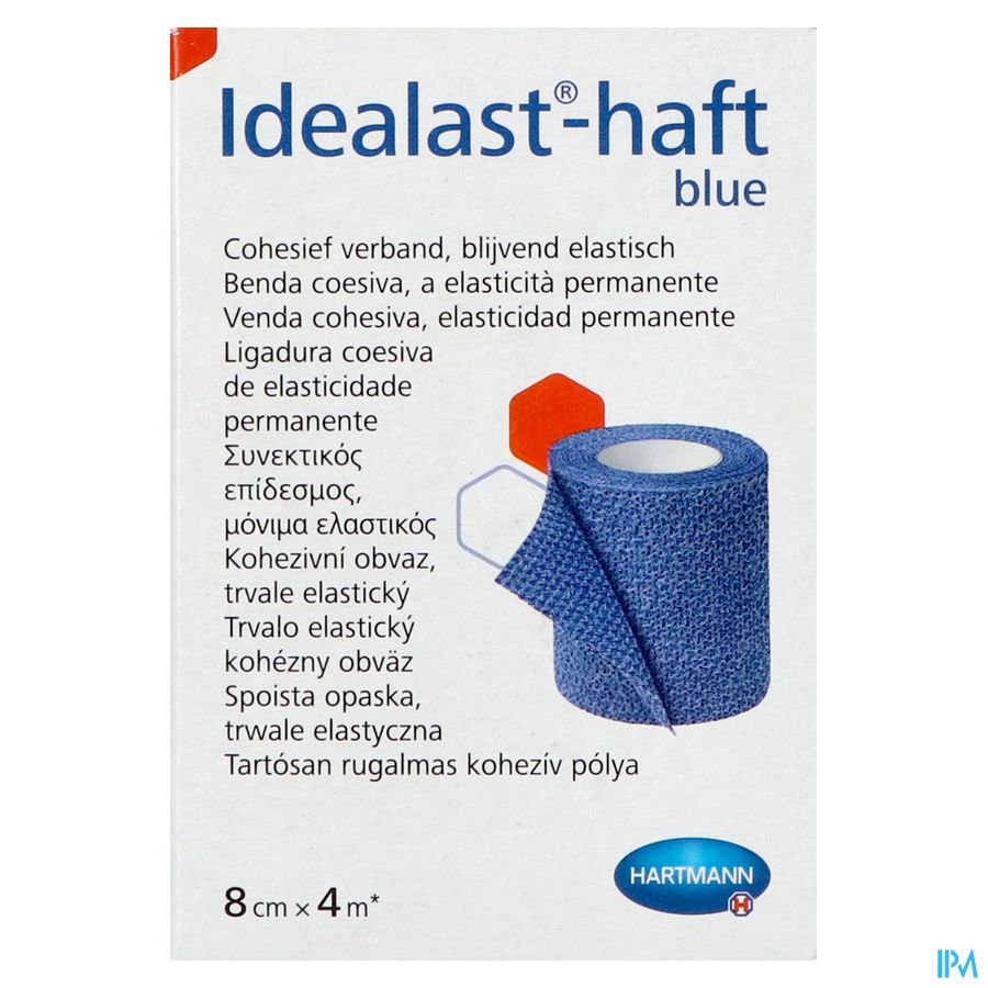 Idealast-haft Blauw 8cmx4m 1 P/s 2