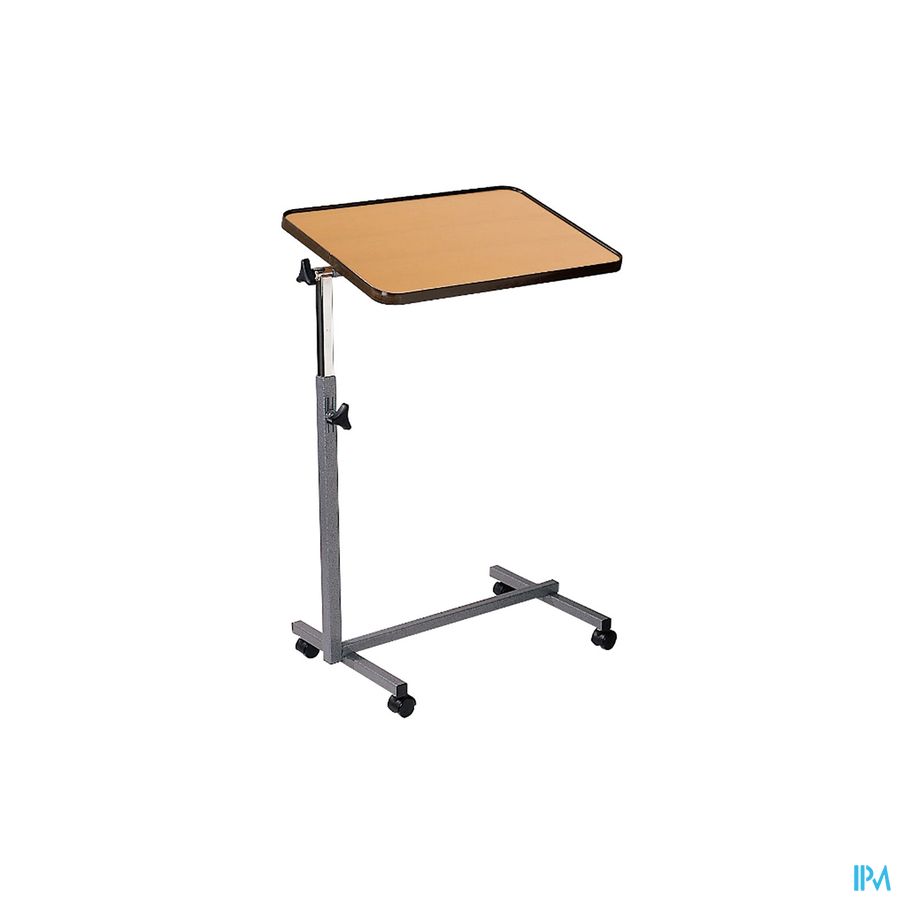 Homecare Table De Lit Classique Plateau Brun