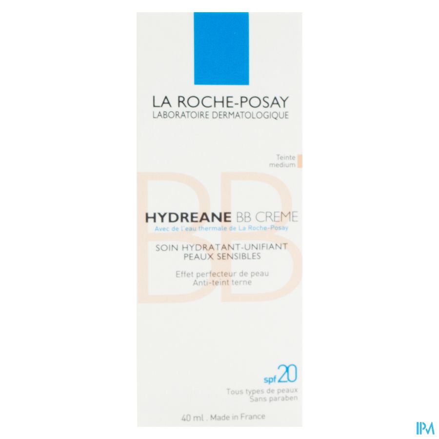 La Roche Posay Hydreane Bb Cream Medium Shade Dore 40ml
