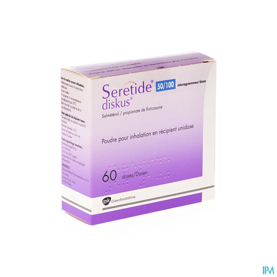 Seretide Diskus Dos 60 50mcg/100mcg Seretide Diskus Dos 60 50mcg/100mcg