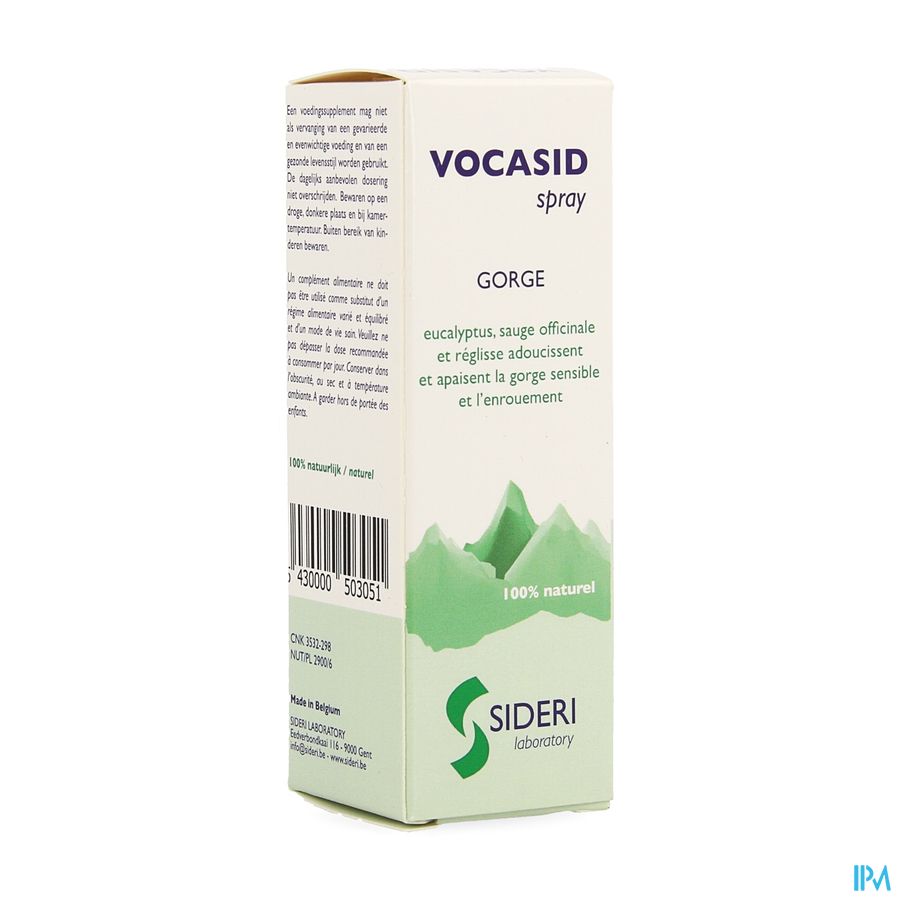 Vocasid Spray Fl 10ml Vocasid Spray Fl 10ml