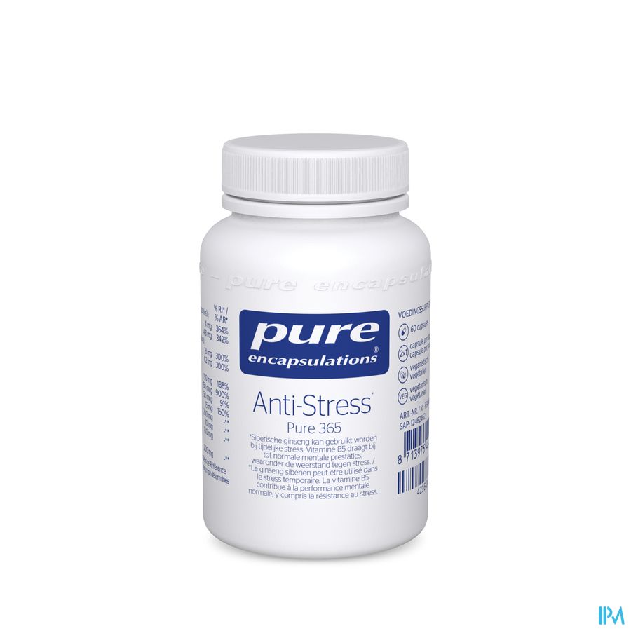 Pure Encapsulations Anti Stress Pot Caps 60 Pure Encapsulations Anti Stress Pot Caps 60