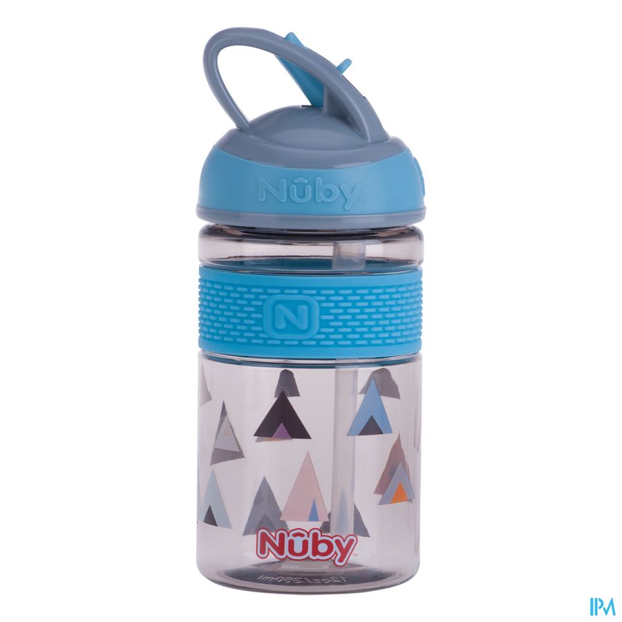 Nuby Beker 2in1 Harde Tuit Uit Tritan 360ml 3j+ 4