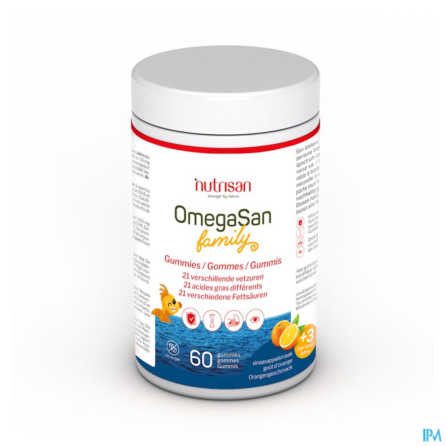 Omegasan Family Gummies 60 Nutrisan Omegasan Family Gummies 60 Nutrisan