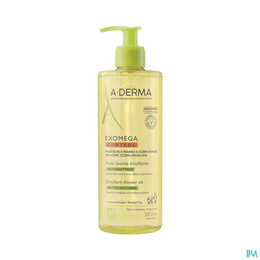 Aderma Exomega Control Emolierende Wasolie 500ml Aderma Exomega Control Emolierende Wasolie 500ml