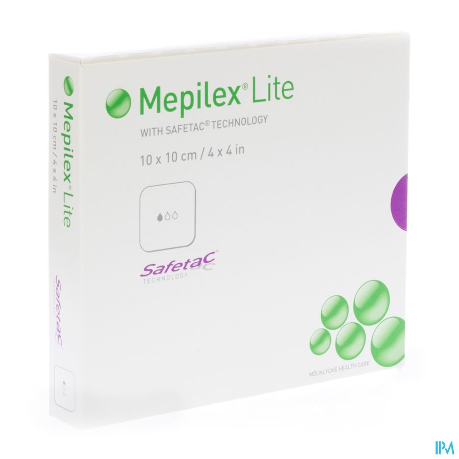 Mepilex Border Lite Verb Ster 10,0x10,0 5 281300 Mepilex Border Lite Verb Ster 10,0x10,0 5 281300