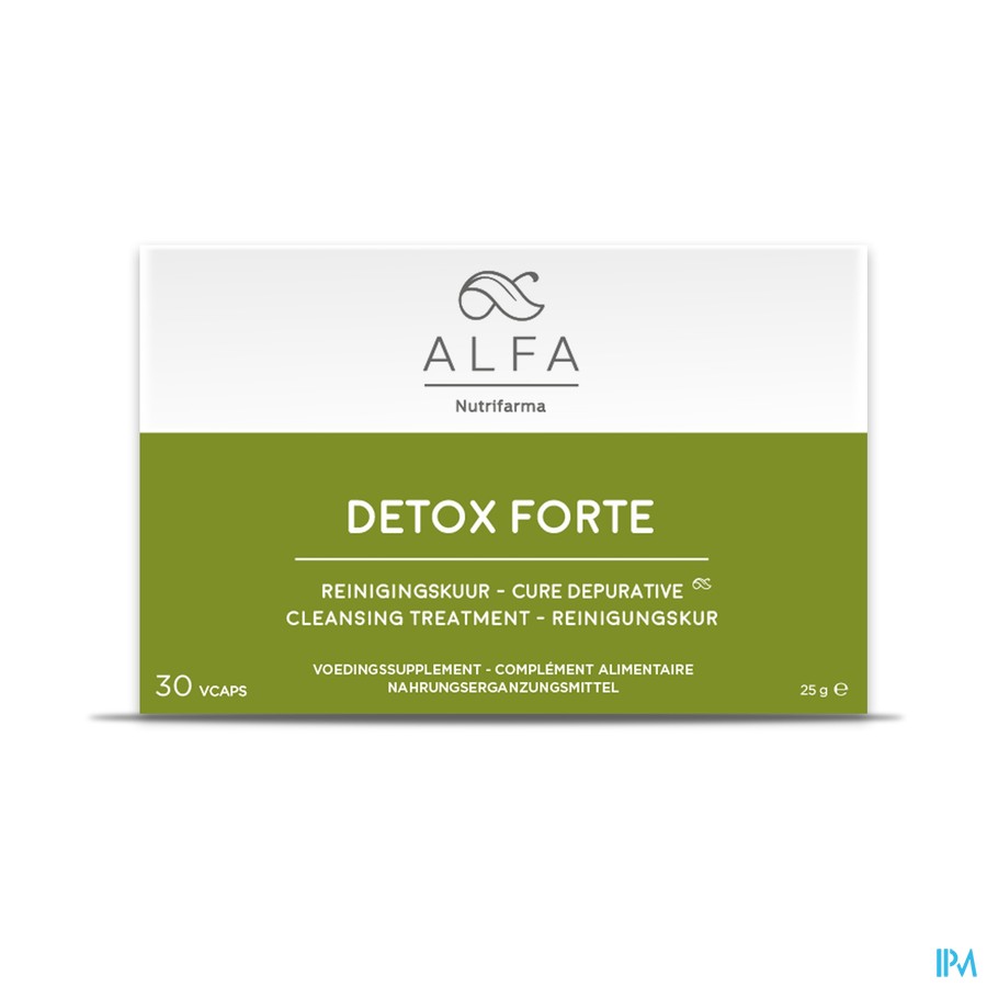 ALFA Detox Forte V-caps 30 Promo