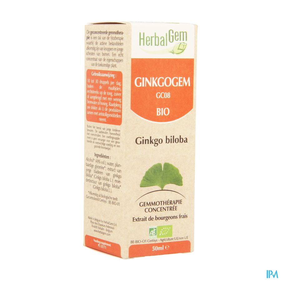 Herbalgem Ginkgogem Complexe Gutt 50ml Herbalgem Ginkgogem Complexe Gutt 50ml