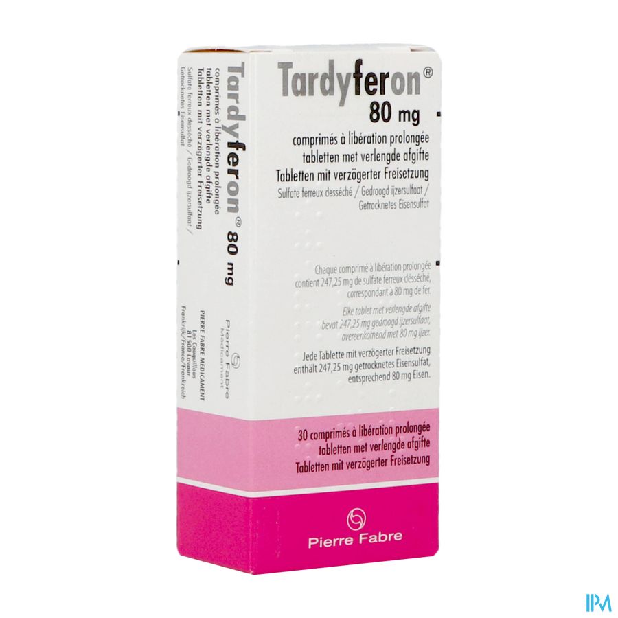 Tardyferon 80mg Filmomh Tabl 30 Tardyferon 80mg Filmomh Tabl 30