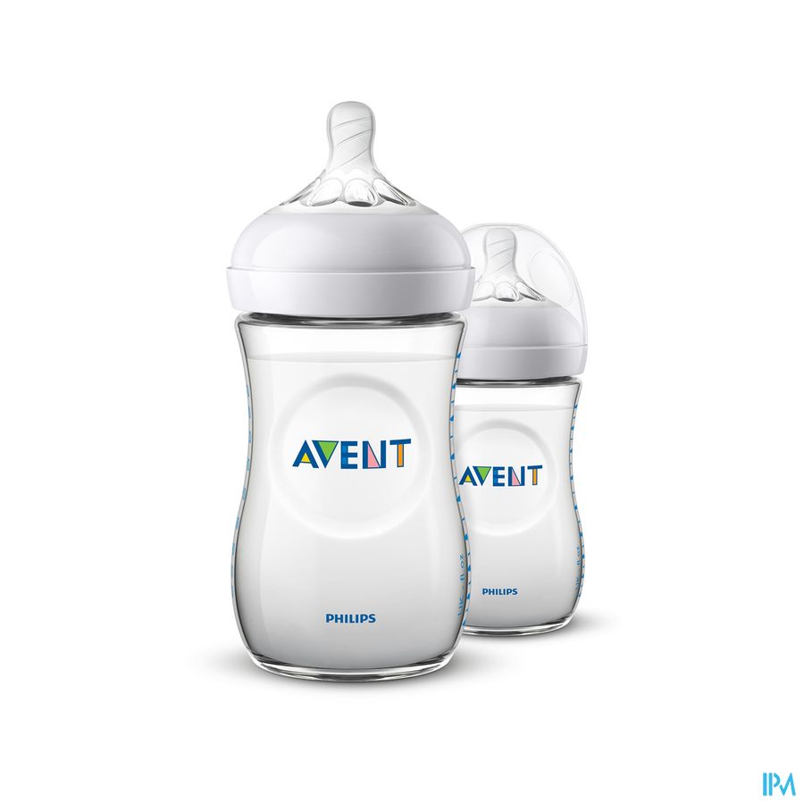 Philips Avent Natural 2.0 Zuigfles 260ml Duo SCF033/27