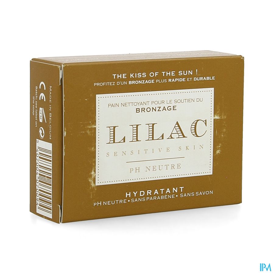 Lilac Wasstuk Reinigend Behouden Bronzage 100g Lilac Wasstuk Reinigend Behouden Bronzage 100g