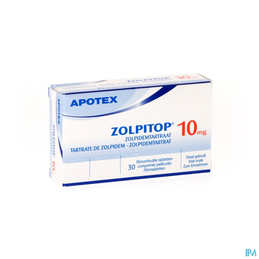 Zolpitop 10mg Filmomh Tabl 30 X 10mg