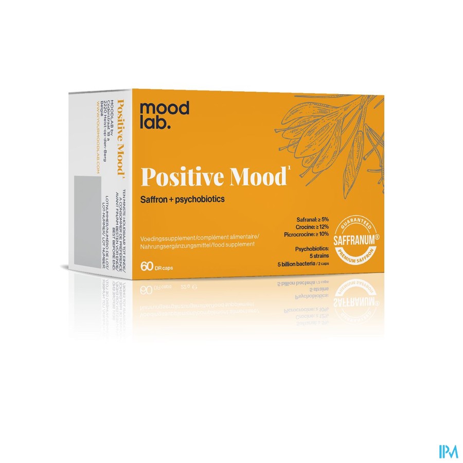Positive Mood Caps Gastro Resistants 60