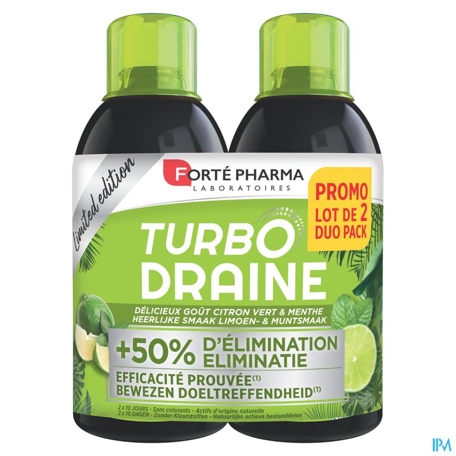 Turbodraine Munt Lime Duo 2x500ml 1