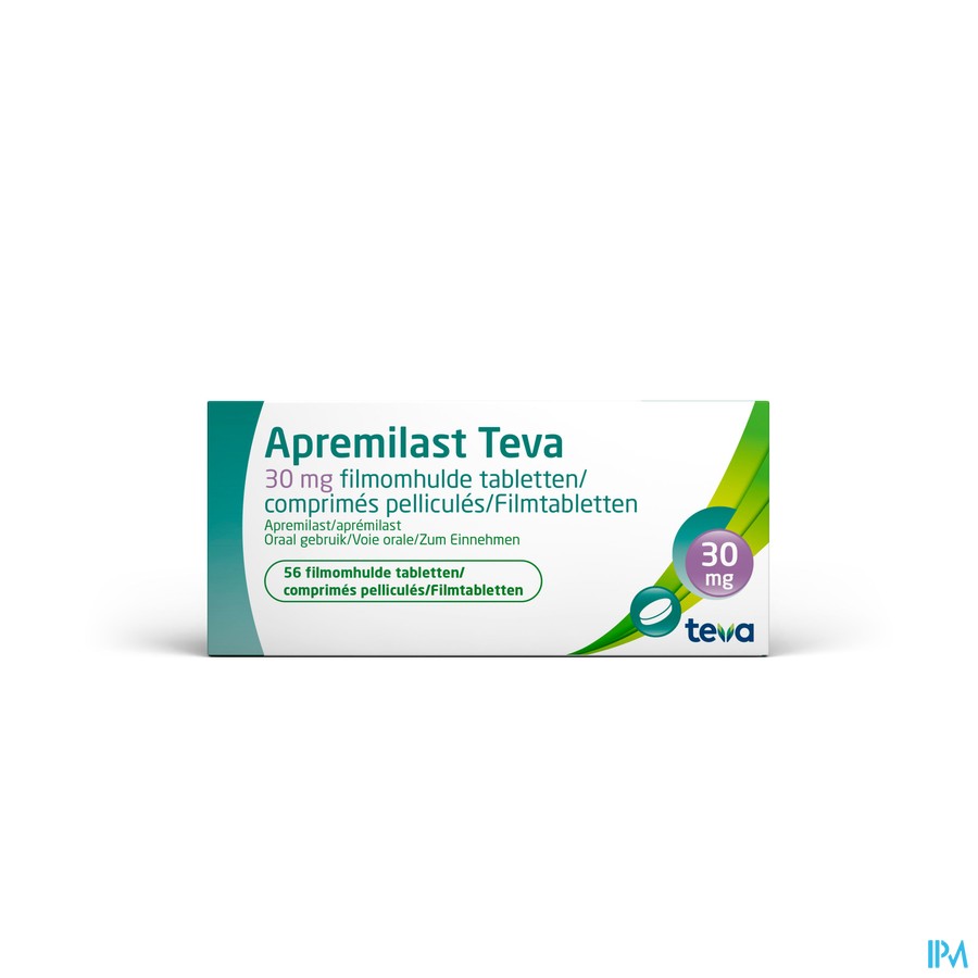 Apremilast Teva 30mg Filmomh Tabl 56