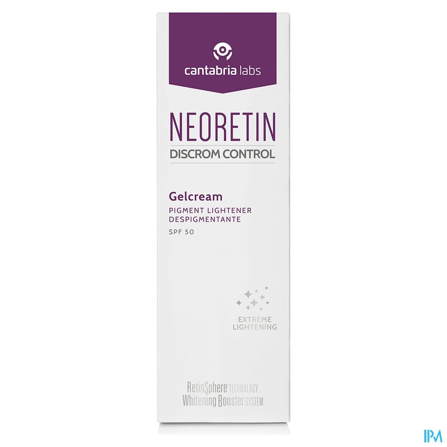 Neoretin Discrom Control Gelcream Ip50 Tube 40ml 1