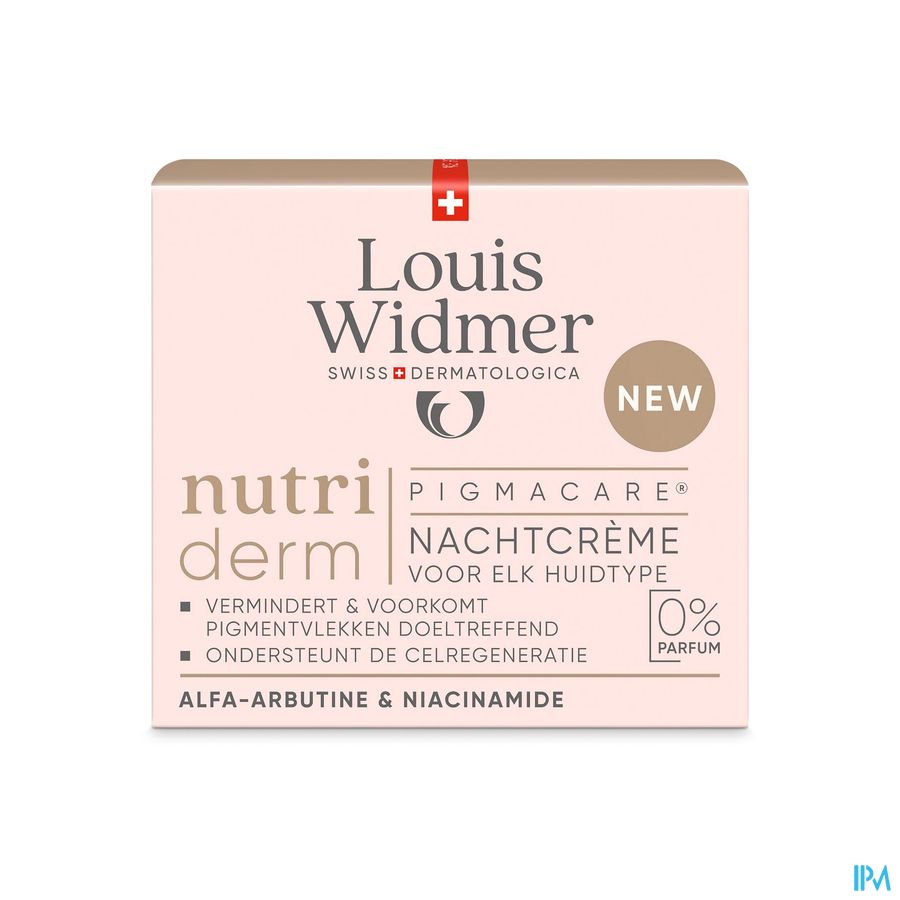 Widmer Nutriderm Pigmacare Nachtcreme N/parf 50ml