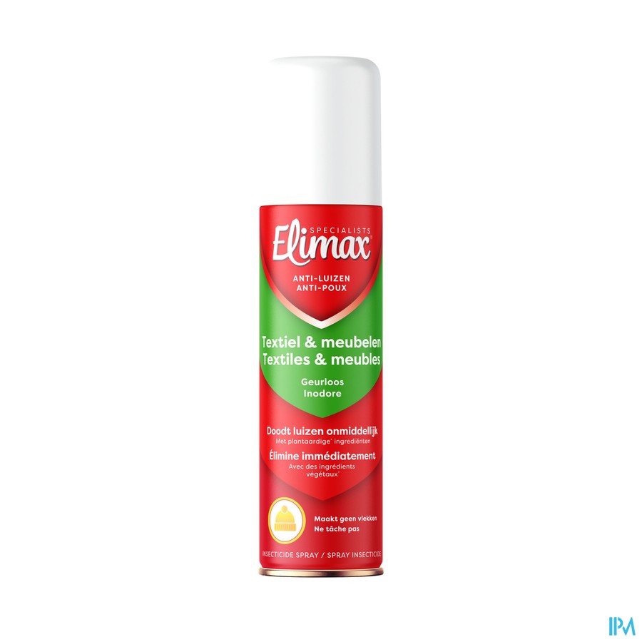 Elimax Anti-luizen Spray Textiel & Meubelen 150ml