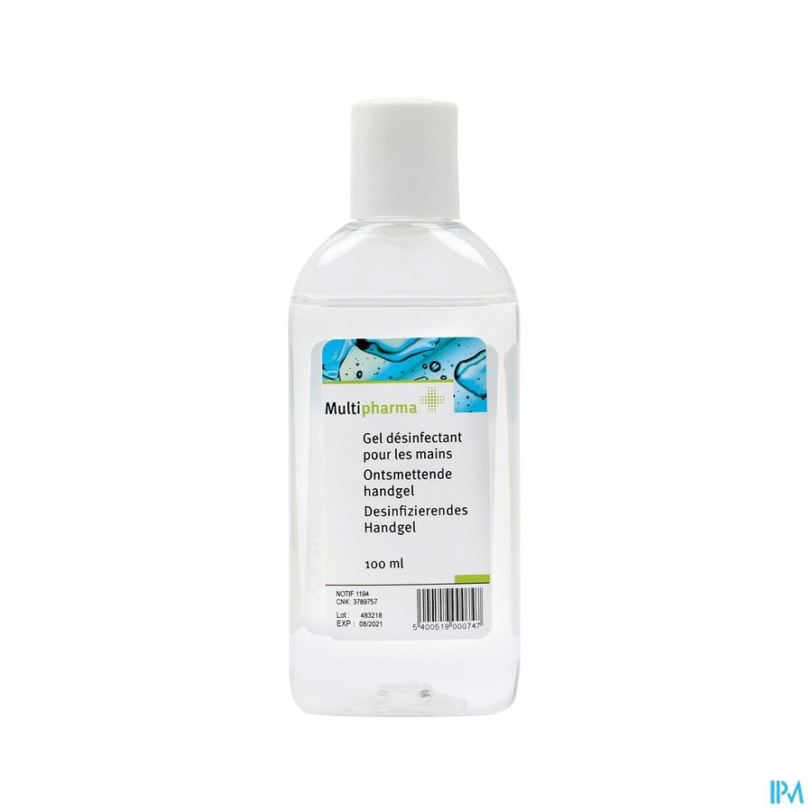 Multipharma Ontsmettende Handgel 100ml