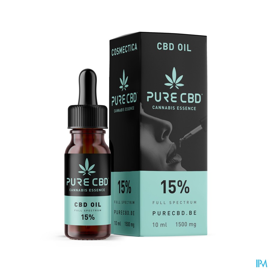 Pure Cbd Oil Full Spectrum 15% 10ml