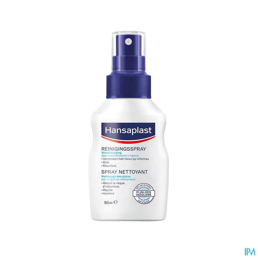 Hansaplast Wondreiniging Spray 50ml Hansaplast Wondreiniging Spray 50ml
