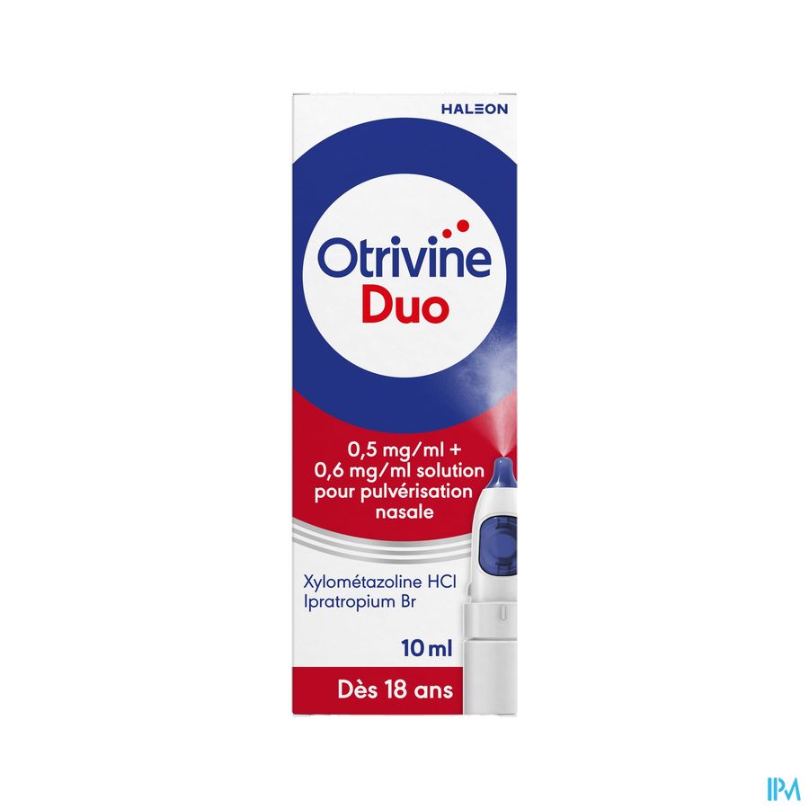 Otrivine Duo 0,5mg/ml+0,6mg/ml Sol Pulv 10ml Otrivine Duo 0,5mg/ml+0,6mg/ml Sol Pulv 10ml
