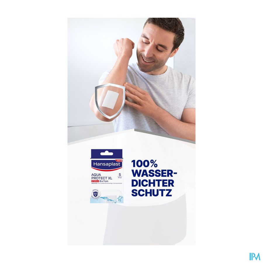 Hansaplast Aqua Protect Strips Steriel Xl 5 3