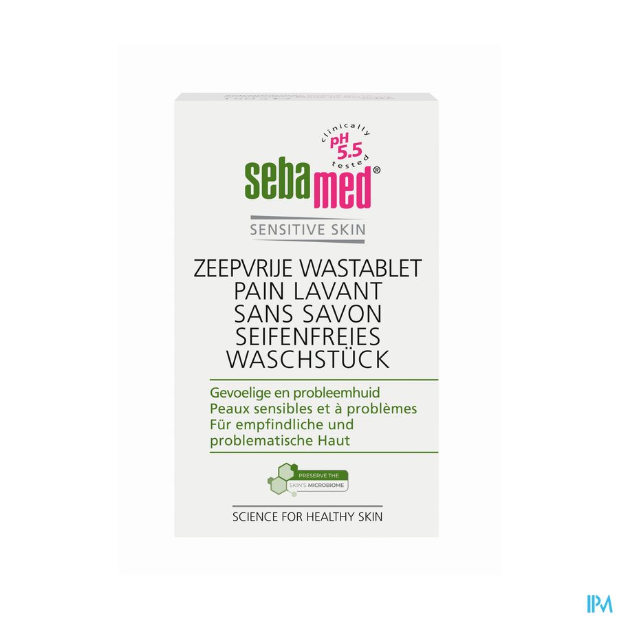 Sebamed Zeepvrij Wastablet 150g Sebamed Zeepvrij Wastablet 150g