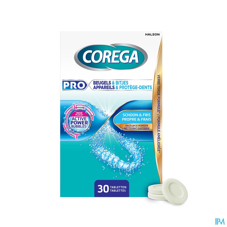 Corega Pro Beugels & Bitjes Tabl 30