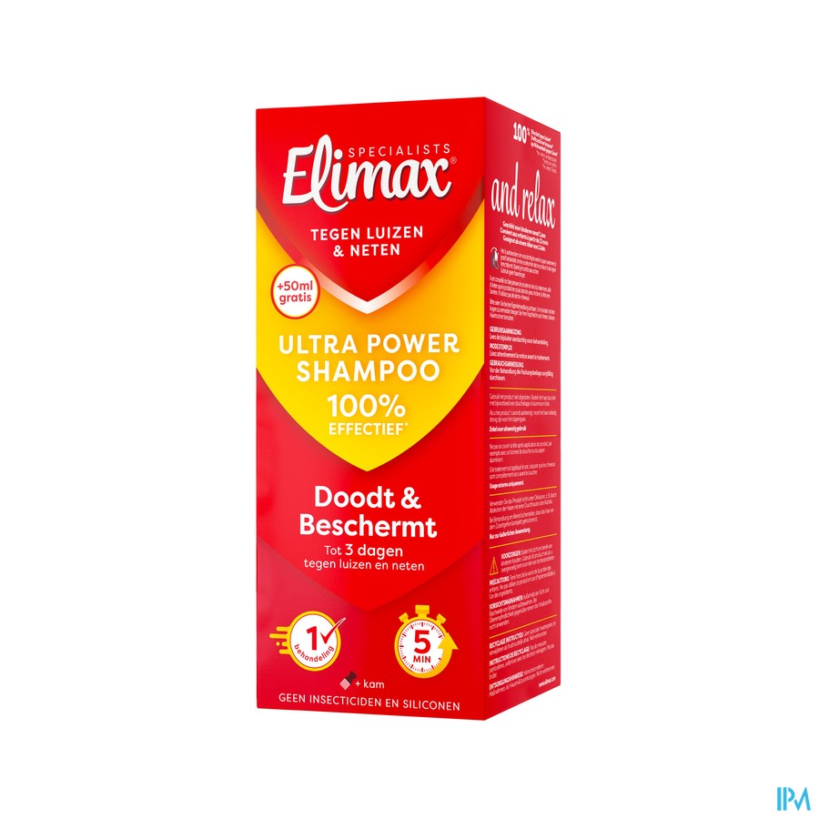 Elimax Shampoo Tegen Luizen Fl 250ml