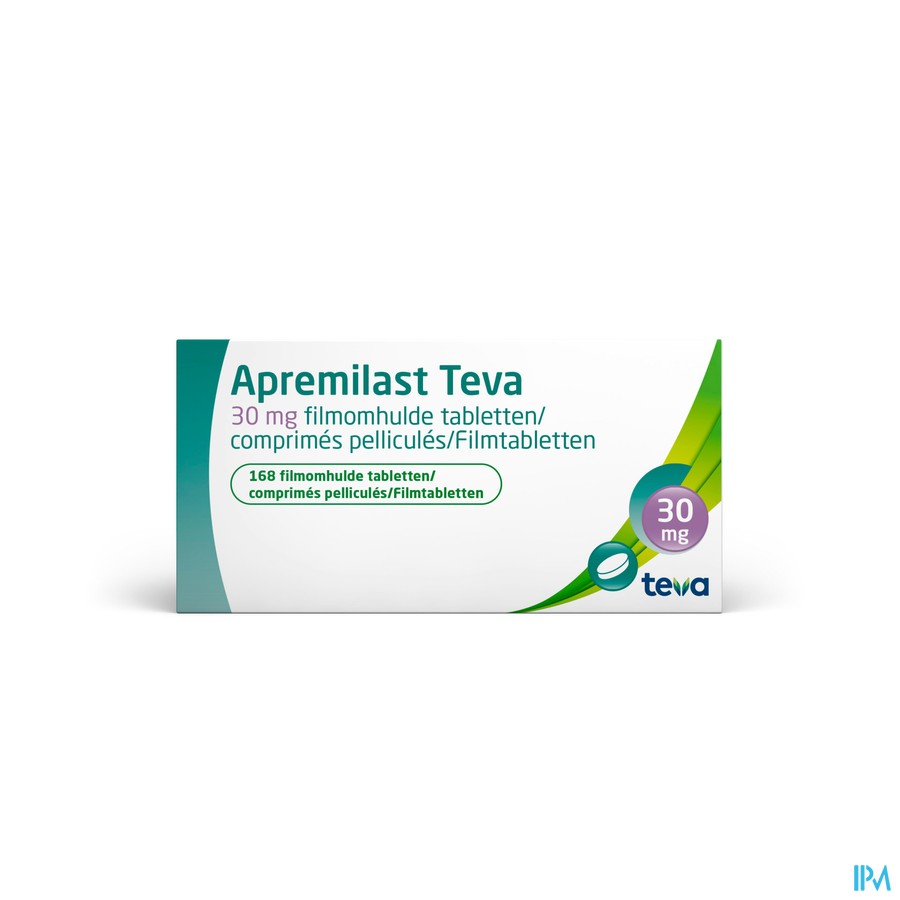 Apremilast Teva 30mg Filmomh Tabl 168