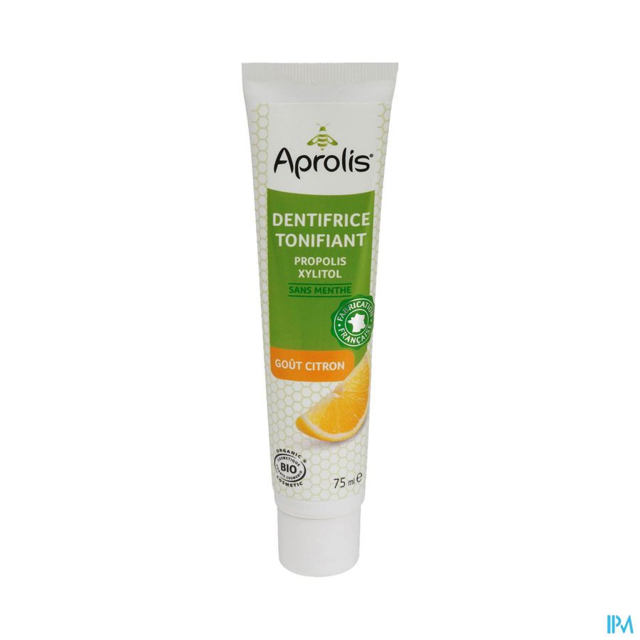 Aprolis Tandp Tonifierend Z/munt Bio Tube 75ml