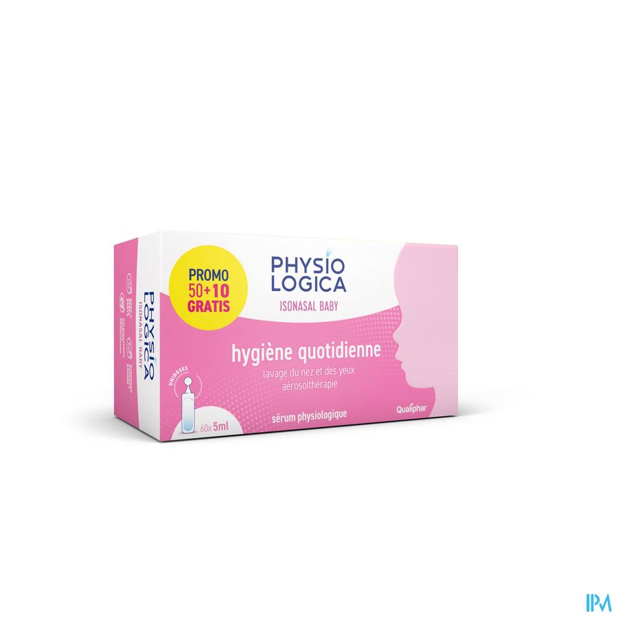 Physiologica Isonasal Unidose 50+10x5ml Promo