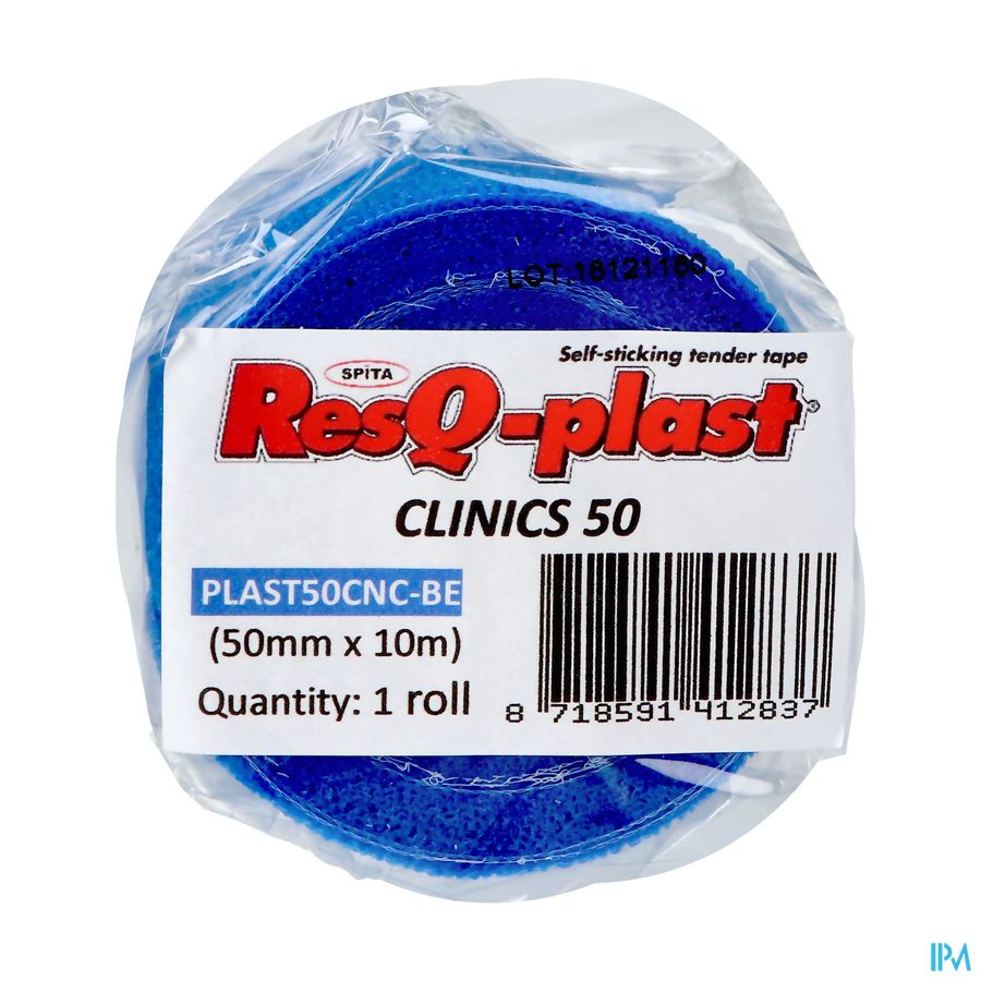 Resq-plast Clinics 10mx50mm Bleu 1
