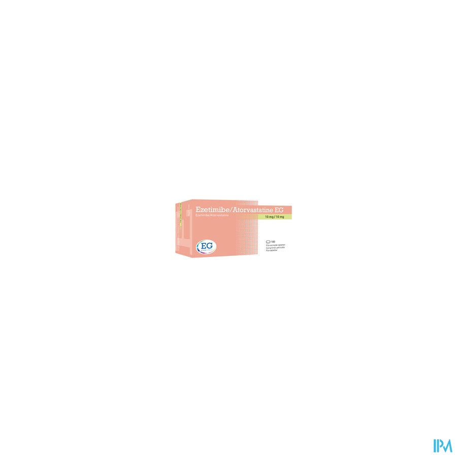 Ezetimibe/Atorvastatine EG 10Mg/10Mg Comp Pell 100 Ezetimibe/Atorvastatine EG 10Mg/10Mg Comp Pell 100