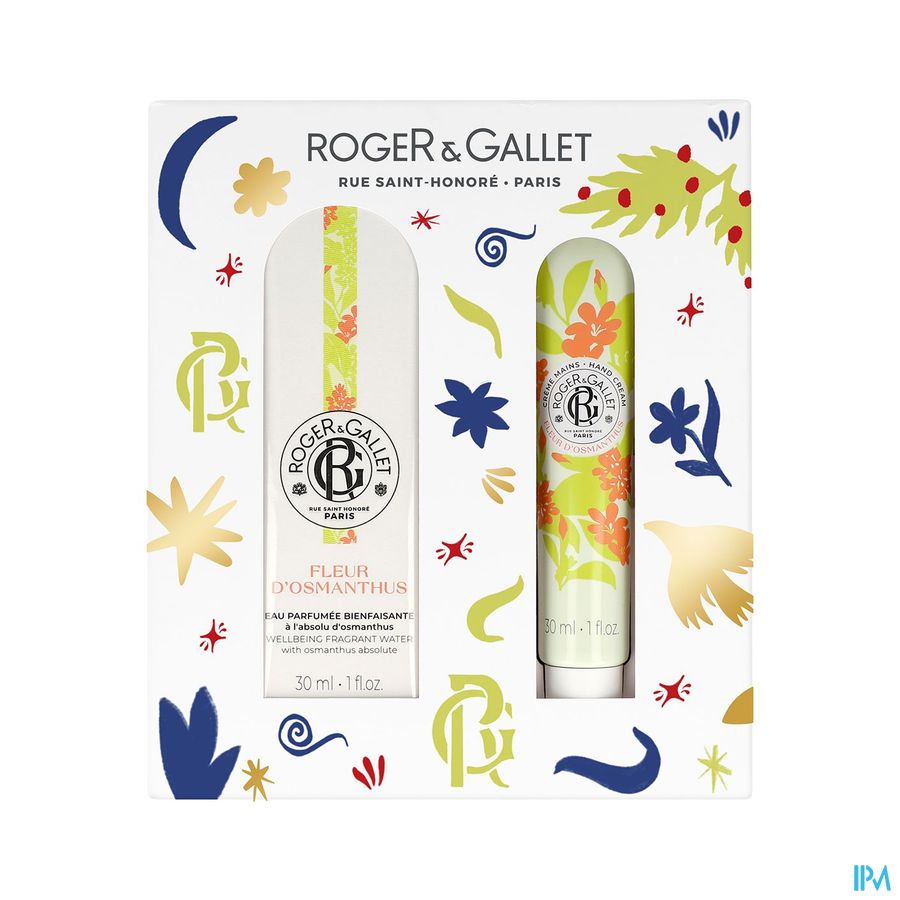 Roger&gallet Kerstset Osmanthus 30ml + Handcr 30ml