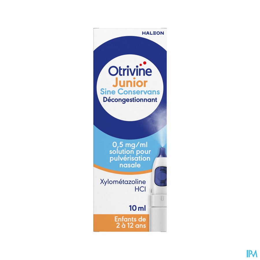 Otrivine Junior Decongest. 0,5mg/ml Sol Pulv 10ml