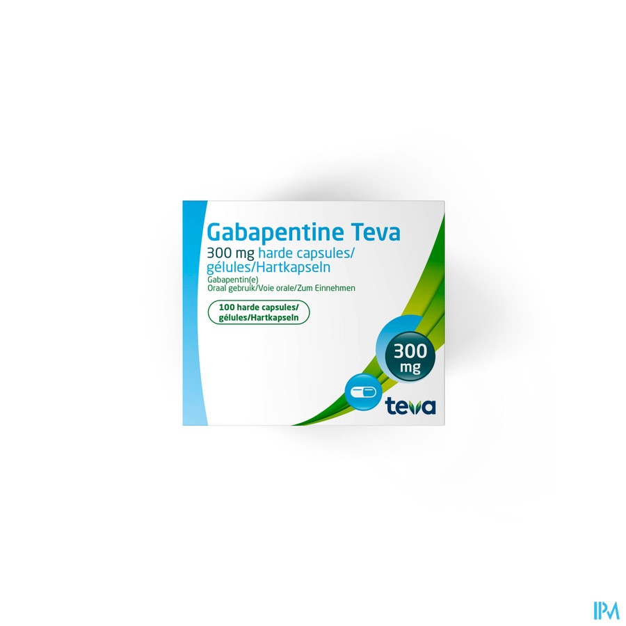 Gabapentine Teva 300mg Caps 100