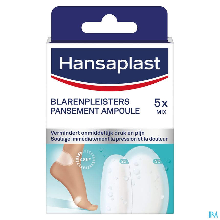 Hansaplast Pansement Ampoules Sos Mix 5 5