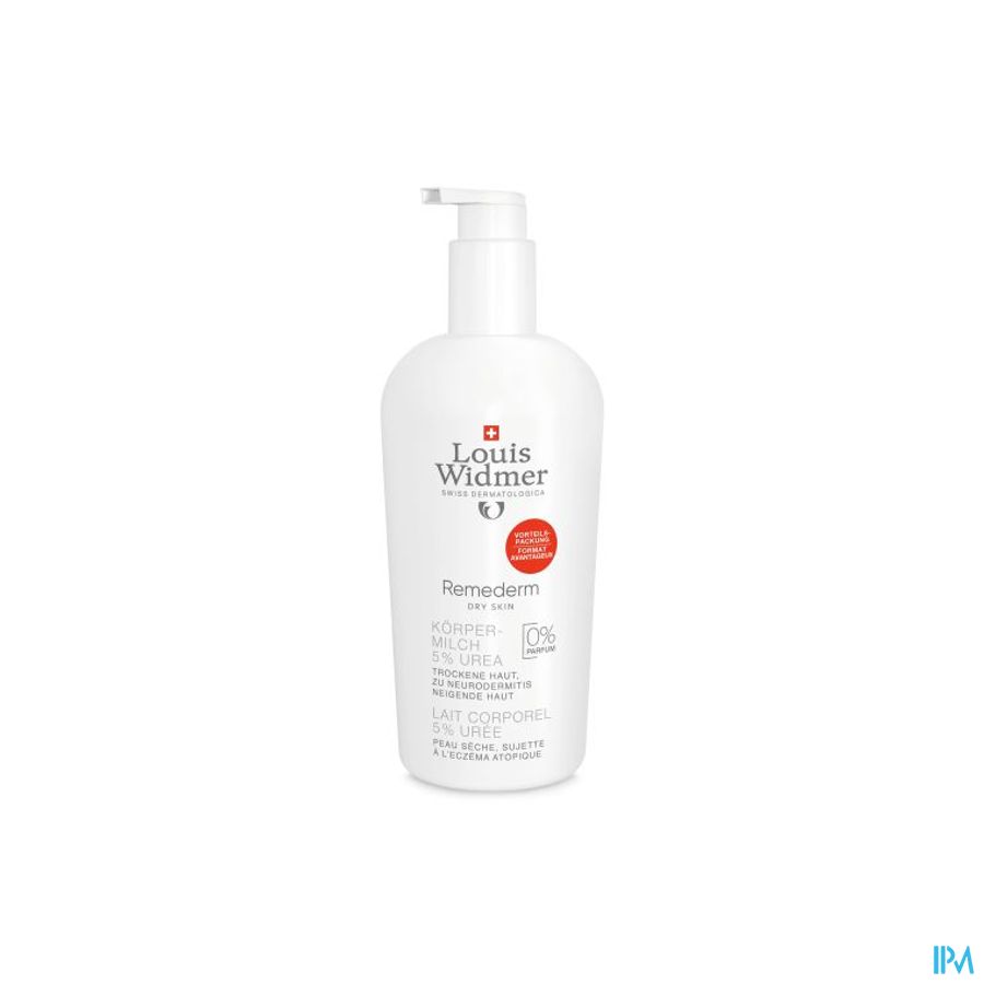 Widmer Remederm Dry Skin Lich.melk Ur.n/parf 400ml