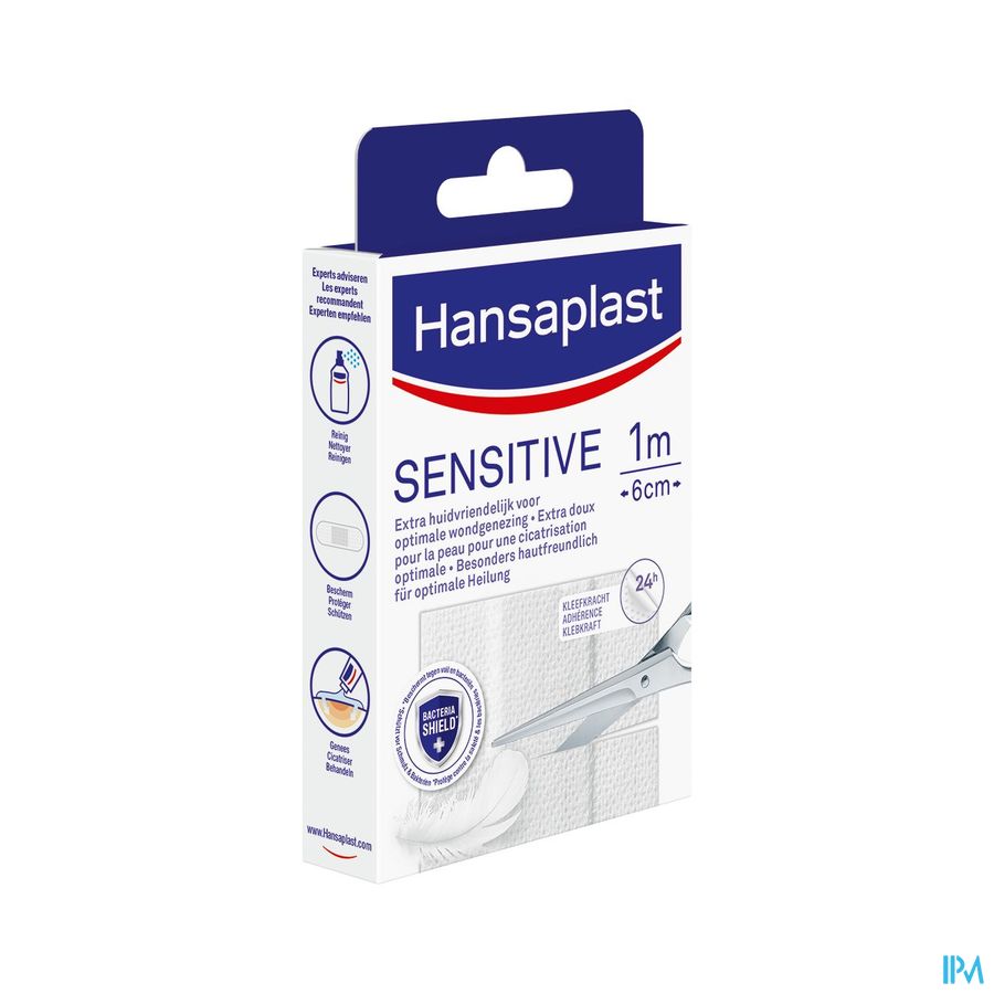 Hansaplast Sensitive 1mx6cm Hansaplast Sensitive 1mx6cm