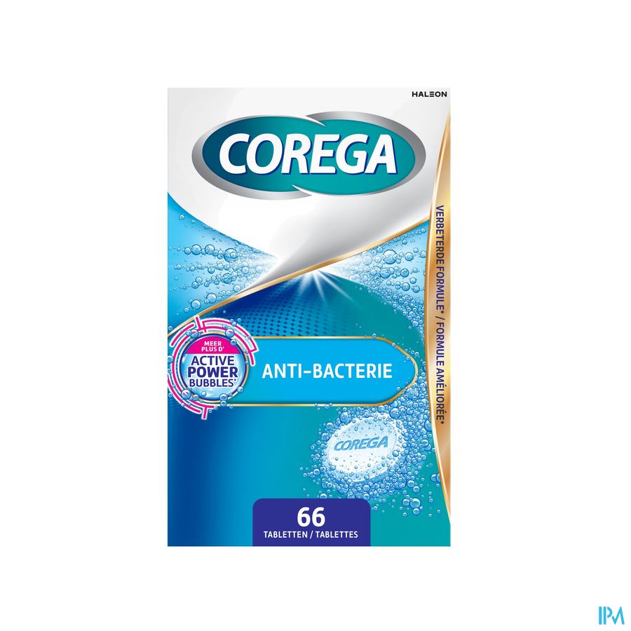 Corega A/bacterie Tabl 66