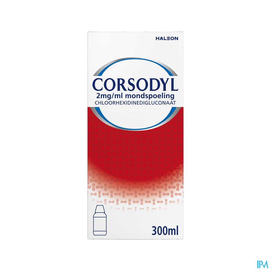 Corsodyl 2mg/ml Mondspoeling Oplossing 300ml