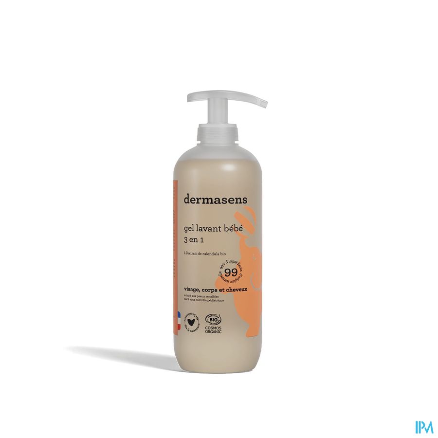 Marque V Dermasens Bebe Bio Gel Lavant 3en1 500ml Marque V Dermasens Bebe Bio Gel Lavant 3en1 500ml
